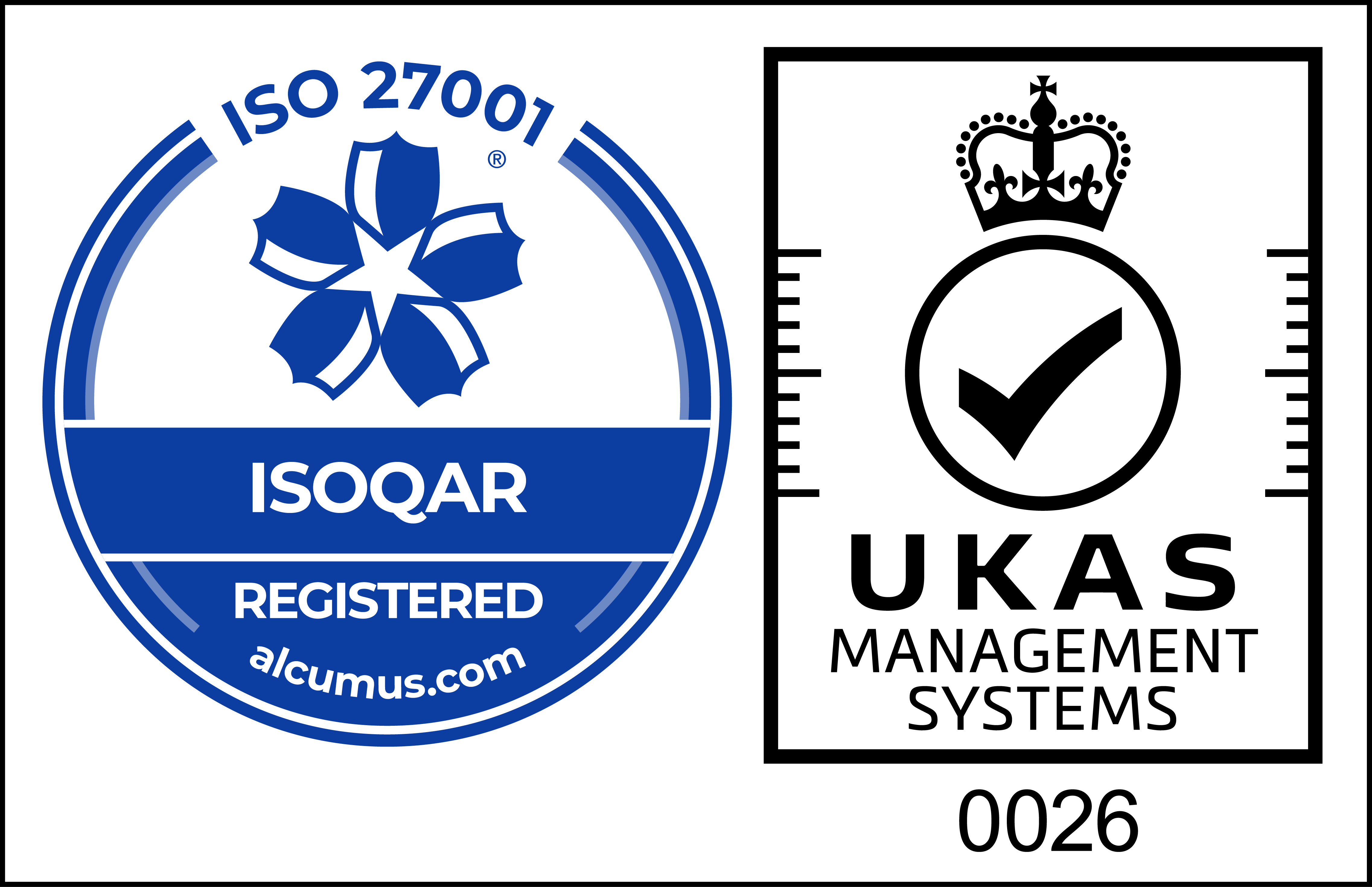 Apperio Alcumus ISO 27001 certificate Number 23430