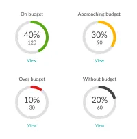 Demo insights preview img - Budgets