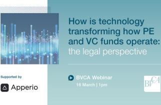 Webinar - How is technology transforming how PE-VC funds operate (the legal perspective)