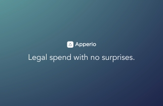 Apperio - Legal spend with no surprises
