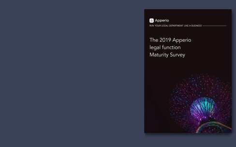 The 2019 Apperio legal function maturity survey