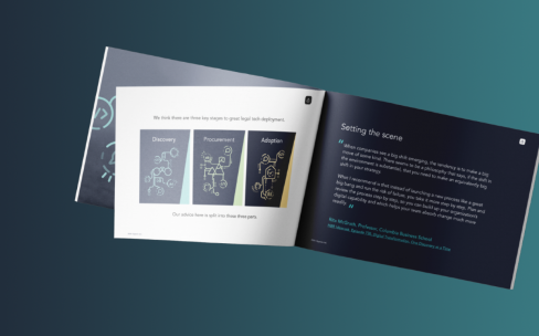 The successful adoption of technology in legal teams: A guide on how to implement new technologies and fast track existing plans for digital transformation