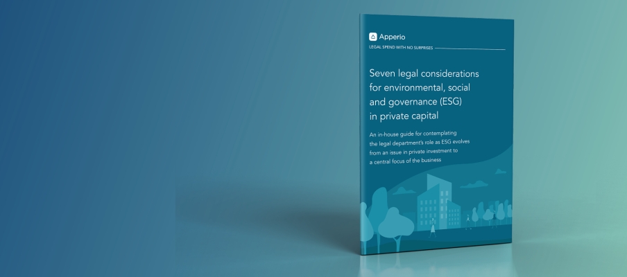 Seven legal considerations for environmental, social and governance (ESG) in private capital