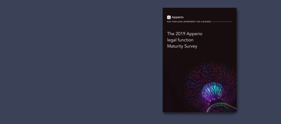 The 2019 Apperio legal function maturity survey